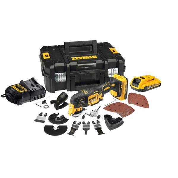 DeWALT 12v Oscillating Multi Tool Kit - 2 x 2Ah - DCS353D2-GB