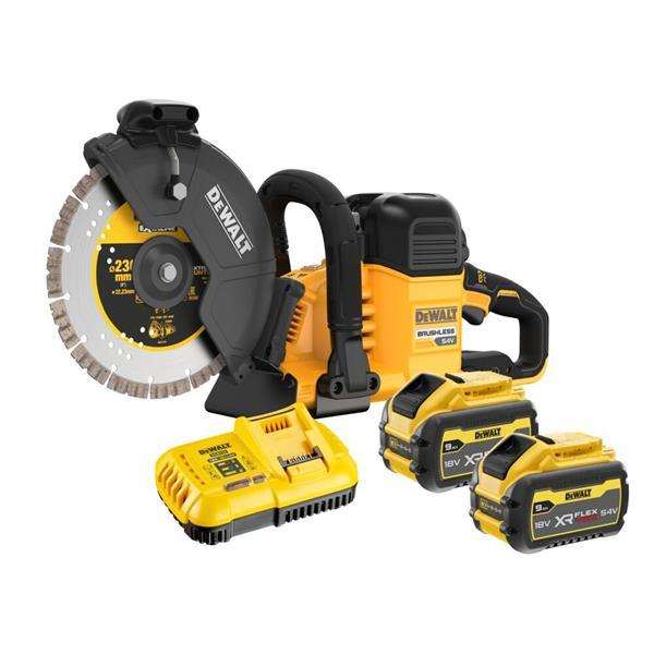 DeWALT 54v Consaw - 2 x 9Ah - DCS691X2-GB