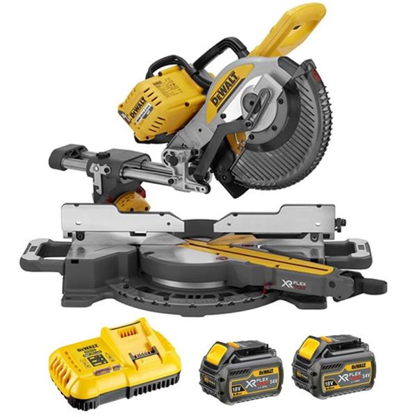 DeWALT 54V XR FLEXVOLT 250mm/ 10" Mitre Saw DCS727 with FREE DE7023 Stand