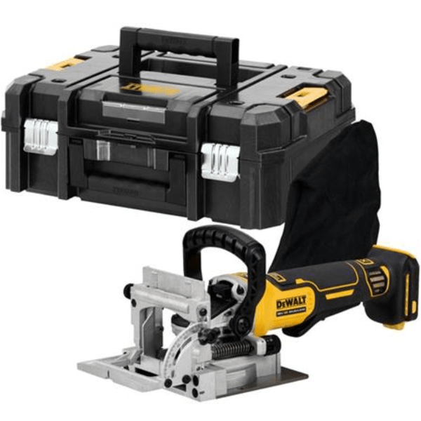 DeWALT 18v Biscuit Jointer - Bare Unit in T-Stak Box - DCW682NT-XJ