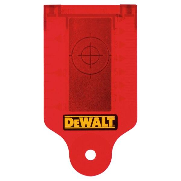 DeWALT Laser Target Card - Red - DE0730-XJ