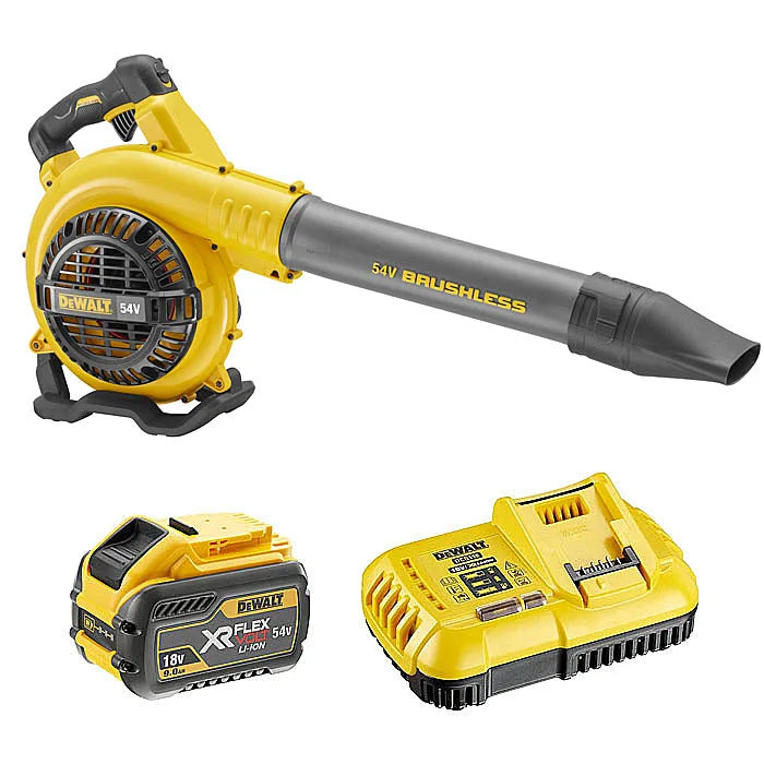 DeWALT 54V XR FLEXVOLT Brushless Blower - 1 x 9Ah - DCM572X1-GB
