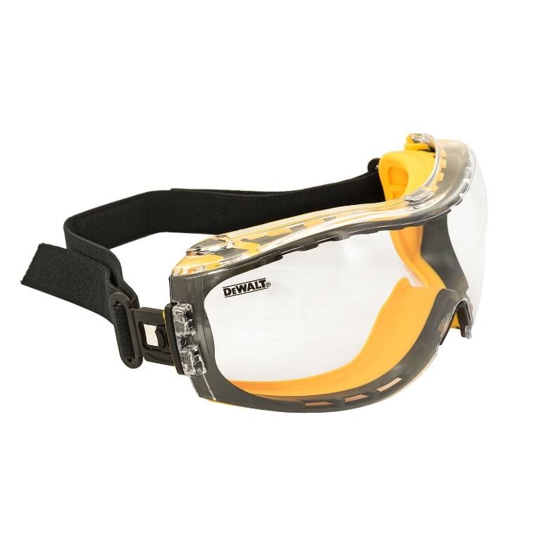 DeWalt EU Concealer Clear Anti Fog Safety Goggles - DPG82-11D