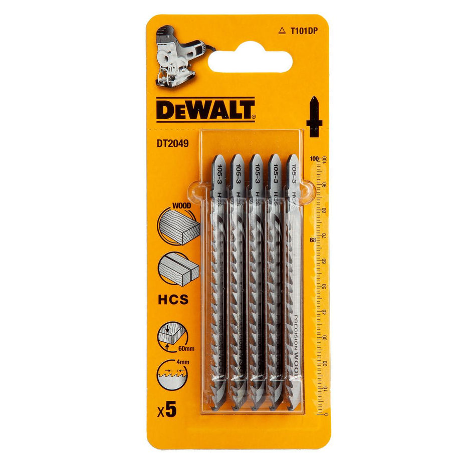 DeWalt HCS Jigsaw Blade For Fast Straight Cuts - DT2049-QZ