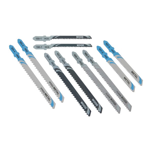 DeWALT Jigsaw Blade Set - 10 Piece Set - DT2294-QZ