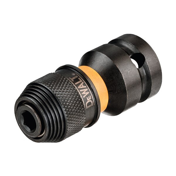 DeWALT Impact Wrench Adaptor ½" square to ¼" Hex - DT7508-QZ