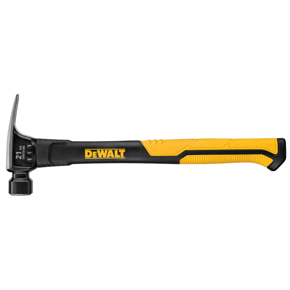 DeWALT 21oz Fiberglass Framing Claw Hammer