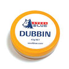 Steel Blue Dubbin - Leather Wax Treatment