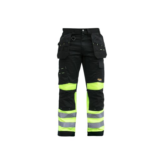 Cargo Fusion Polycotton Two Tone High-Vis Trouser