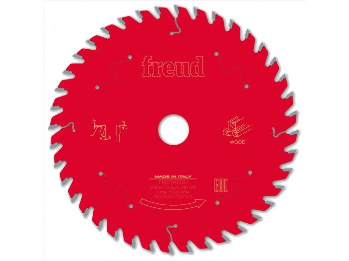 Freud 165mm x 20mm x 40T Wood Circular Saw Blade