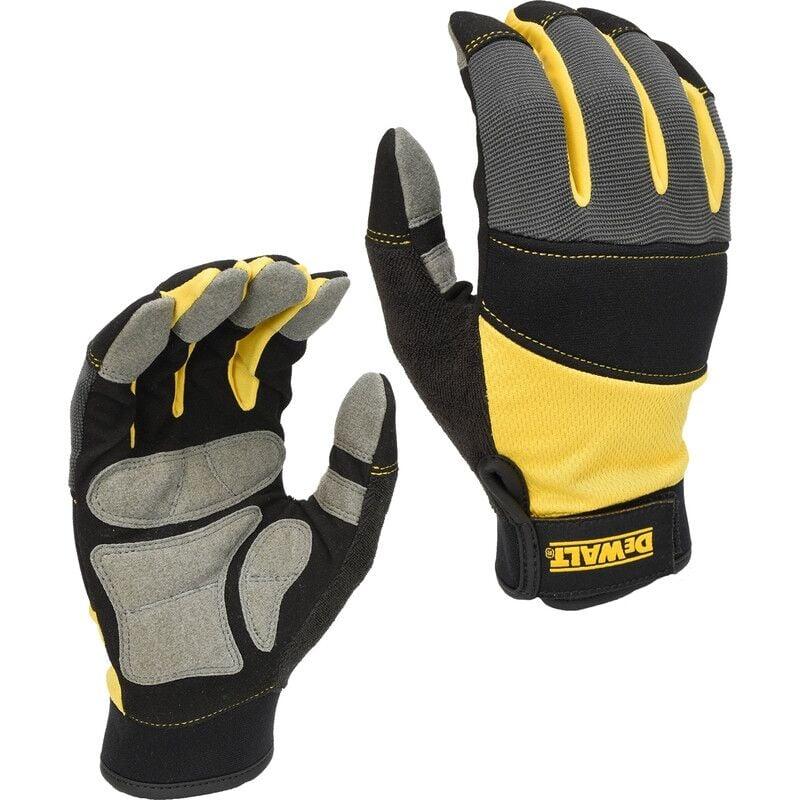 DeWalt General Purpose Gloves Black/Yellow/Grey - DPG215L - Large