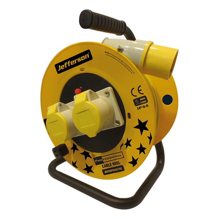Jefferson 40m Professional Cable Reel 110V