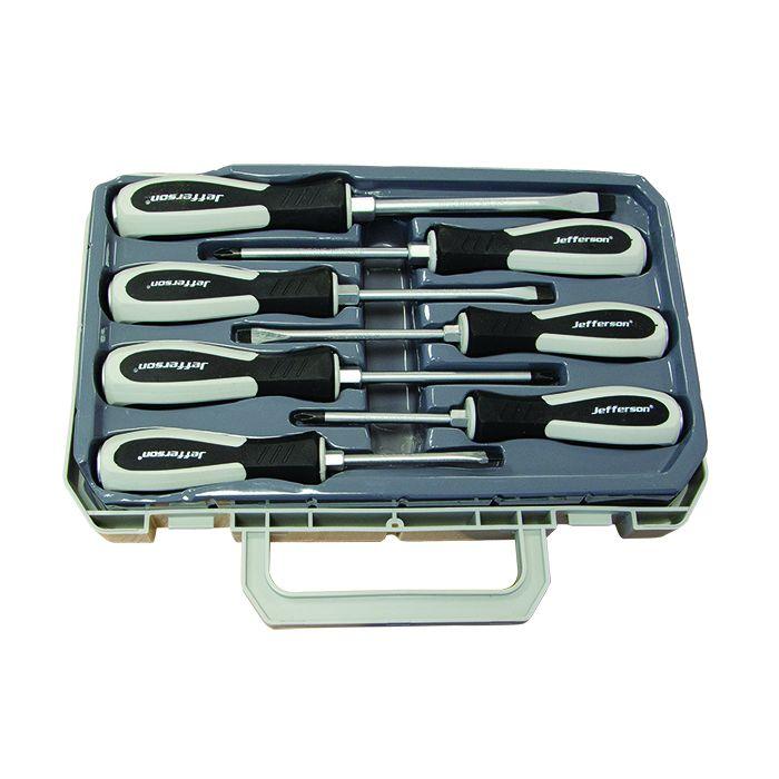 Jefferson 7 Piece Hammer Through Screwdriver Set