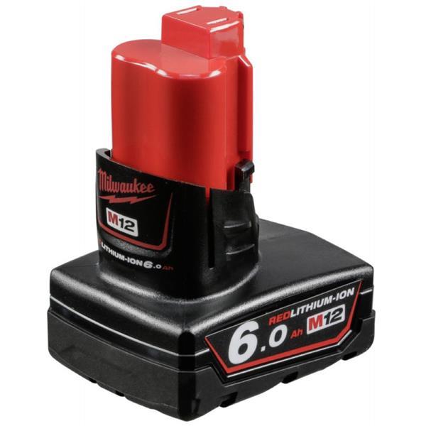Milwaukee M12 6.0Ah Red Lithium-Ion Battery M12B6