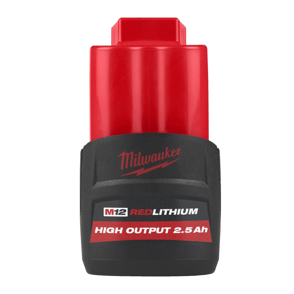 Milwaukee M12™ HIGH OUTPUT™ 2.5 Ah Battery - M12 HB2.5