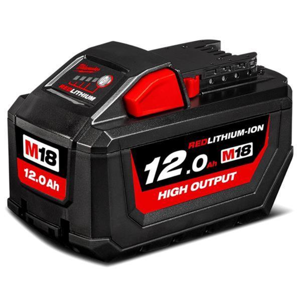 Milwaukee M18 12.0Ah High Output Red Lithium-Ion Battery M18B12