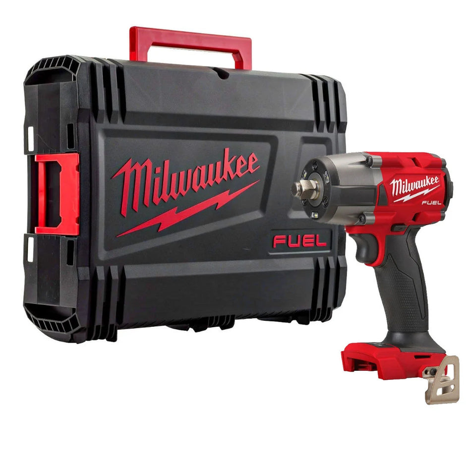 Milwaukee M18 FUEL ½″ Mid-Torque Impact Wrench with Friction Ring - Bare Unit in Kit Box - M18 FMTIW2F12-0X