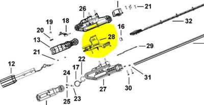 Dewalt DCMPH566 Hedge Trimmer Motor - N875115