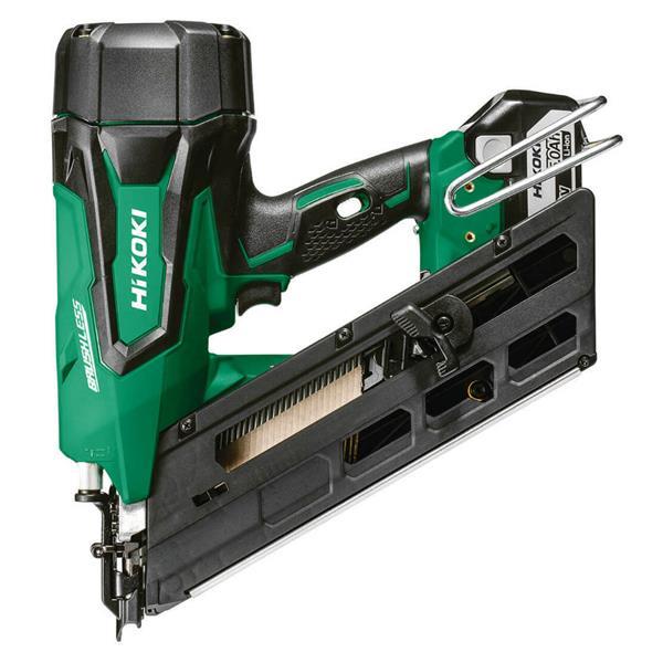 Hikoki 18v 1st Fix 90mm Framing Nailer Kit with TWO FREE boxes of 90mm Nails - 2 x 5Ah - NR1890DC