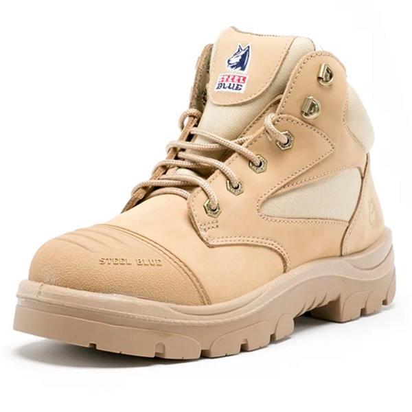 Steel Blue - Parkes Zip Scuff S3 - Sand