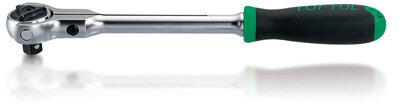 Toptul 1/4"Dr Swivel Head Reversible Ratchet 72 tooth - QCJLN0816