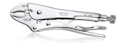Toptul Curved Jaw Locking Pliers with Wire Cutters 5" - QDAAQ1A05