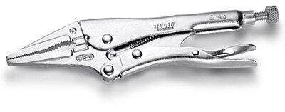 Toptul Long Nose Locking Pliers with Wire Cutter 6" - QDAAS1A06