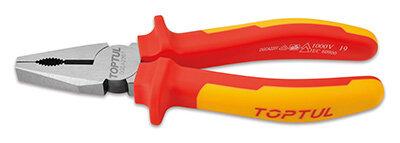 Toptul VDE Insulated Combination Pliers 7" - QDGCA2207