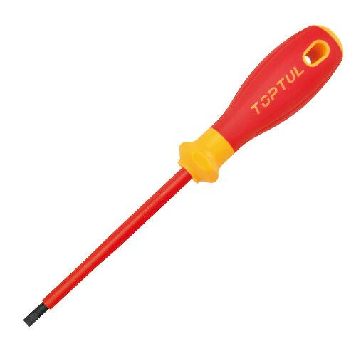 Toptul VDE Insulated Slotted Screwdriver - QFAEF