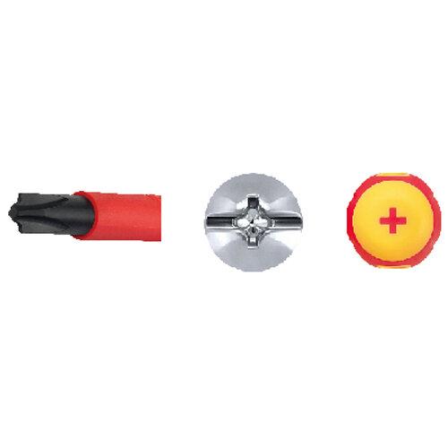 Toptul VDE Insulated Combi-Tip Screwdriver - QFYEF