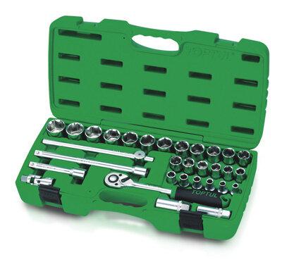 Toptul 31 Piece 1/2" Drive Metric Socket Set - QGAAI3104