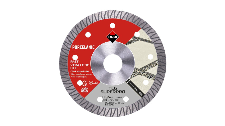 Rubi 125mm Diamond Blade SUPERPRO - 41901