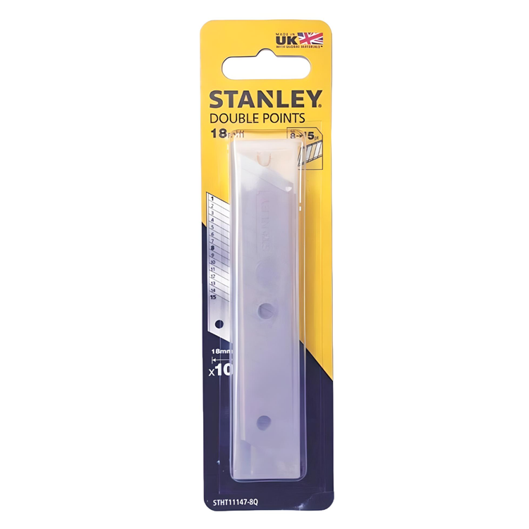 Stanley 18mm Snap Blades - 10pk