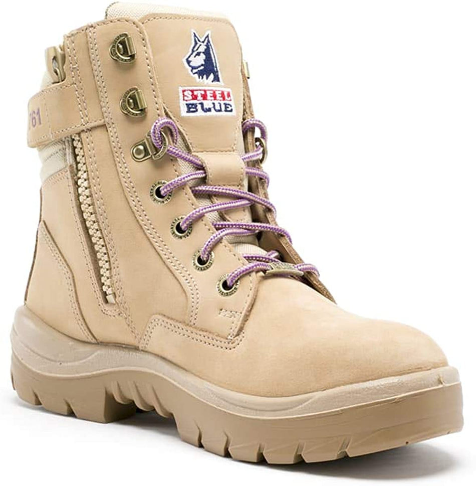 Steel Blue - Southern Cross Zip - Sand - Ladies