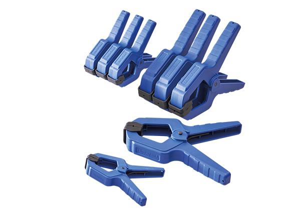 Faithfull 8 Piece Spring Clamp Set (4 x 50mm & 75mm (2" & 3"))