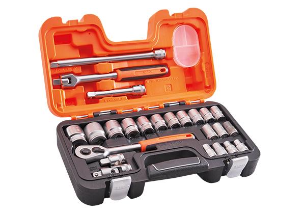 Bahco 1/2" Square Drive Socket Set - 24 Piece