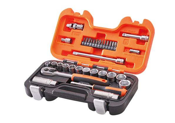Bahco 3/8" Square Drive Socket Set - 34 Piece