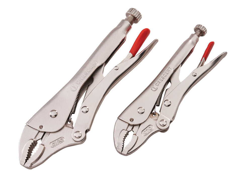 Cresent 2 Piece Locking Plier Set