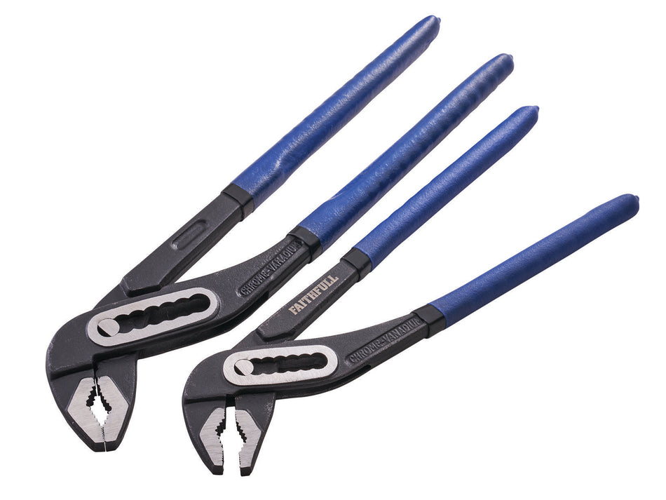 Faithfull Waterpump Plier Twin Pack