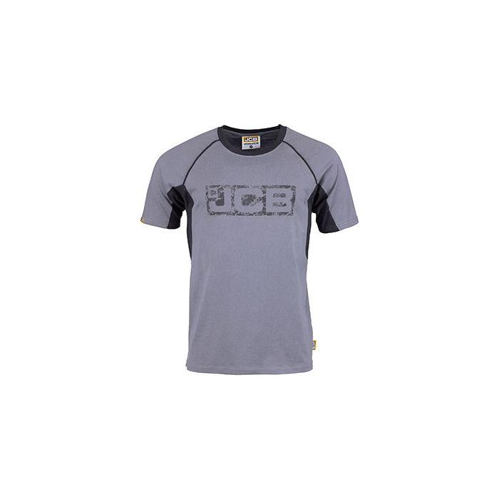 JCB Trade T-Shirt - Grey/ Black
