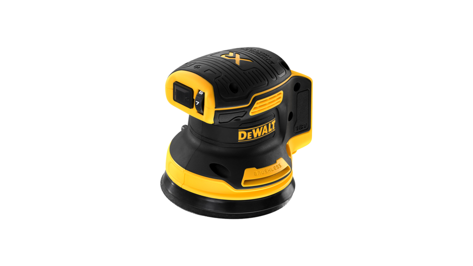 DeWALT 18V XR Brushless 125mm Random Orbital Sander - Bare Unit - DCW210N-XJ