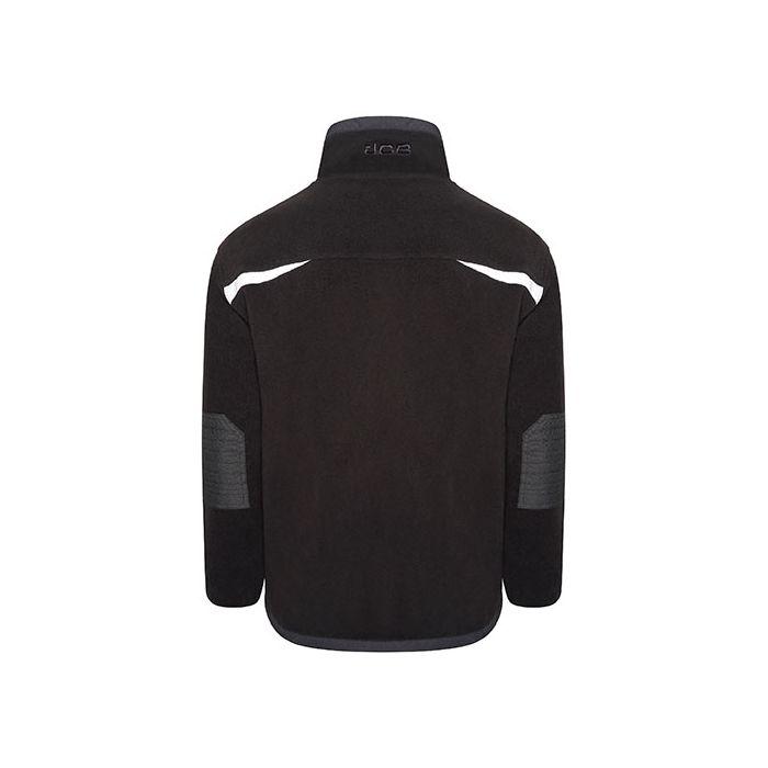 JCB Trade Heavyweight 1/4 Zip Tech Fleece - Black