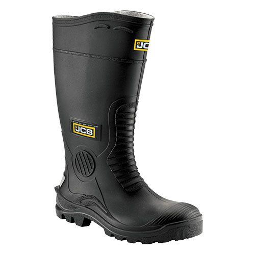 JCB Hydromaster Safety Wellington - Black