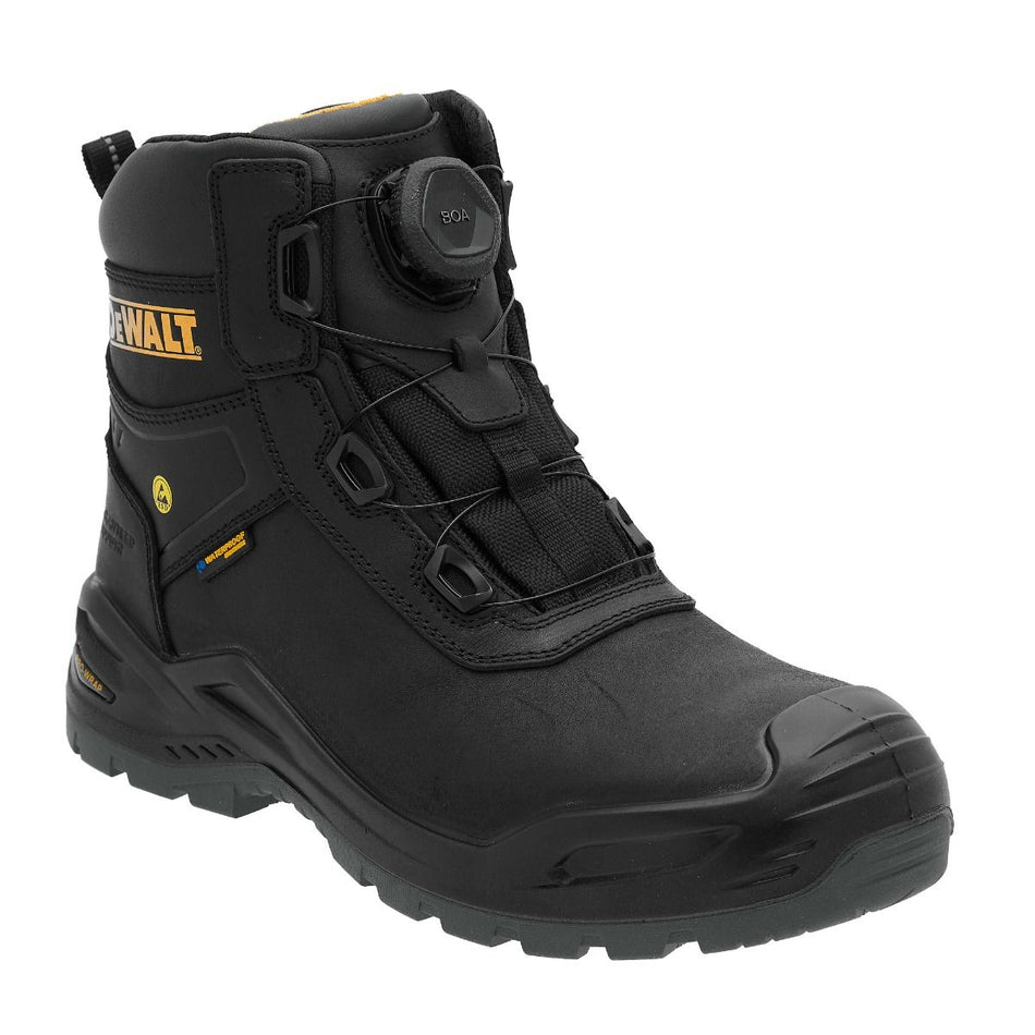 NEW DeWALT Lander BOA Waterproof Boot with ESD - Black