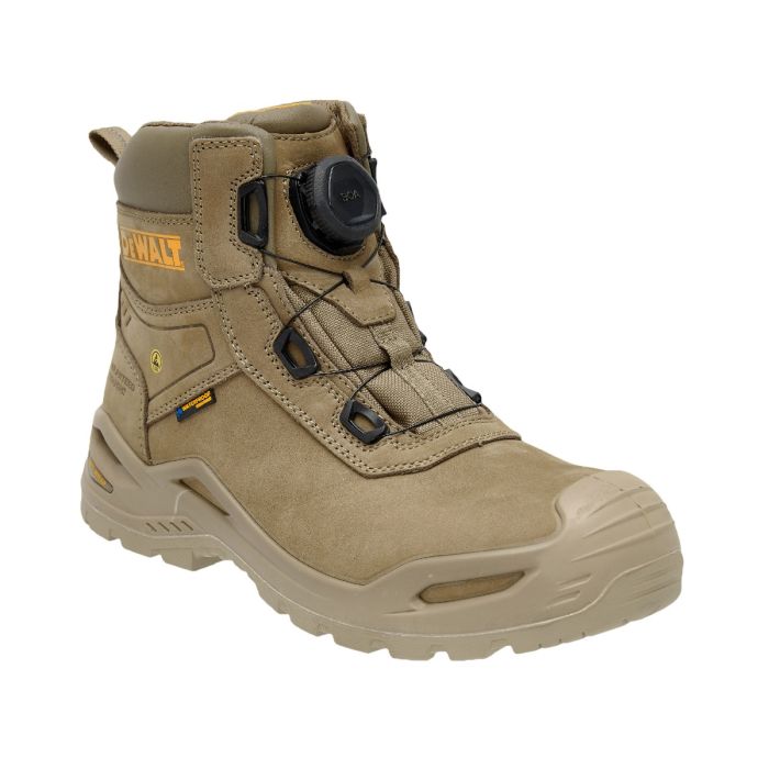 NEW DeWALT Lander BOA Waterproof Boot with ESD - Stone