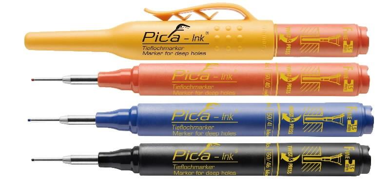 Pica Ink - Deep Hole Marker - Blue, Red or Black