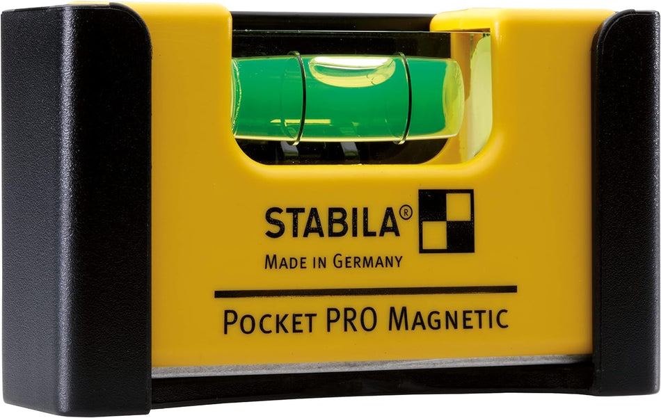 Stabila Pro Pocket Magnetic 7cm Level in Holster