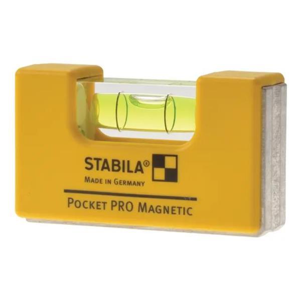 Stabila Pro Pocket Magnetic 7cm Level in Holster