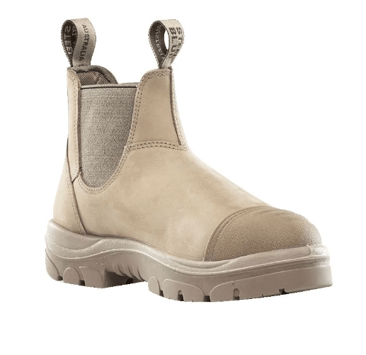 Steel Blue Hobart Scuff S3 Safety Pull-On Dealer Boot - Sand