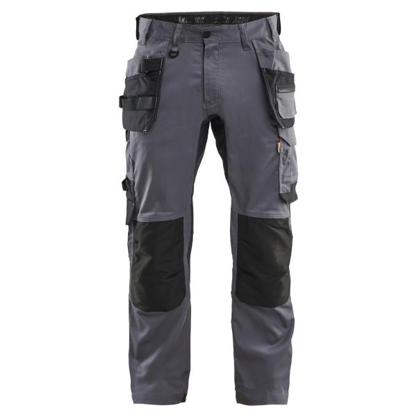 Blaklader 1750 Stretch Craftsman Trousers - Mid Grey